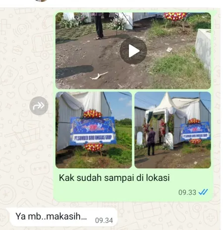 Pengiriman Karangan Bunga Pantai Mutiara